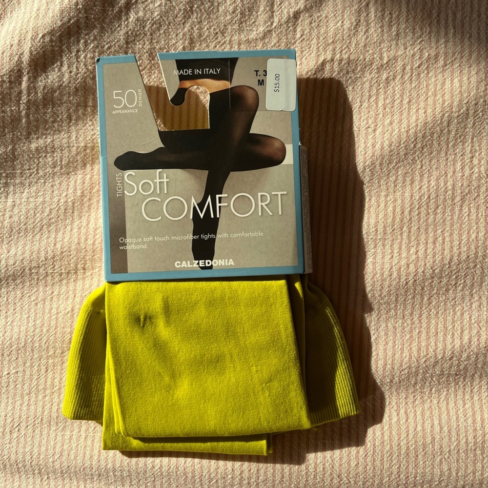 Chartreuse Tights